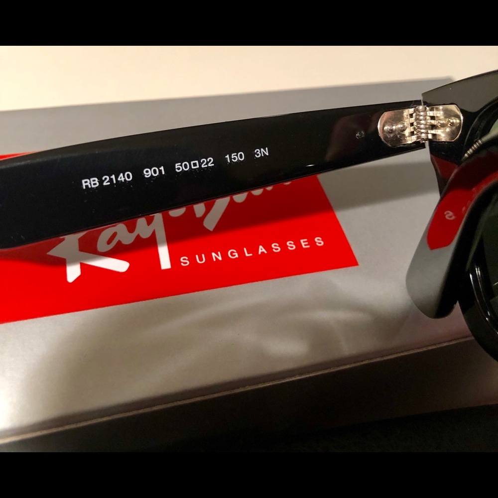 Ray ban Wayfarer Sunglasses RB2140 G-15 - Picture 4 of 7